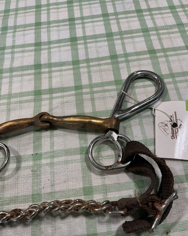 argentine bit 5" snaffle single joint 
