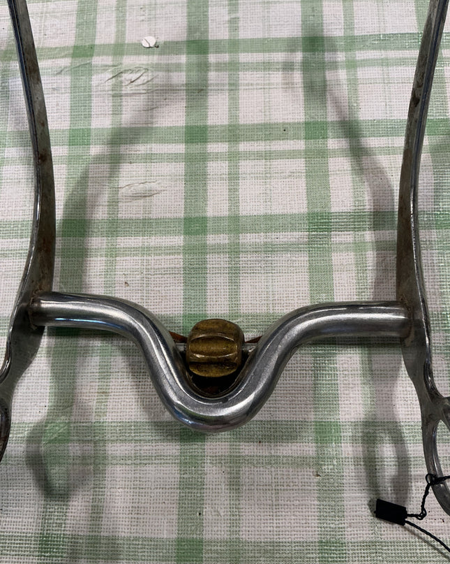 hooded roller leverage shanks 5" 
