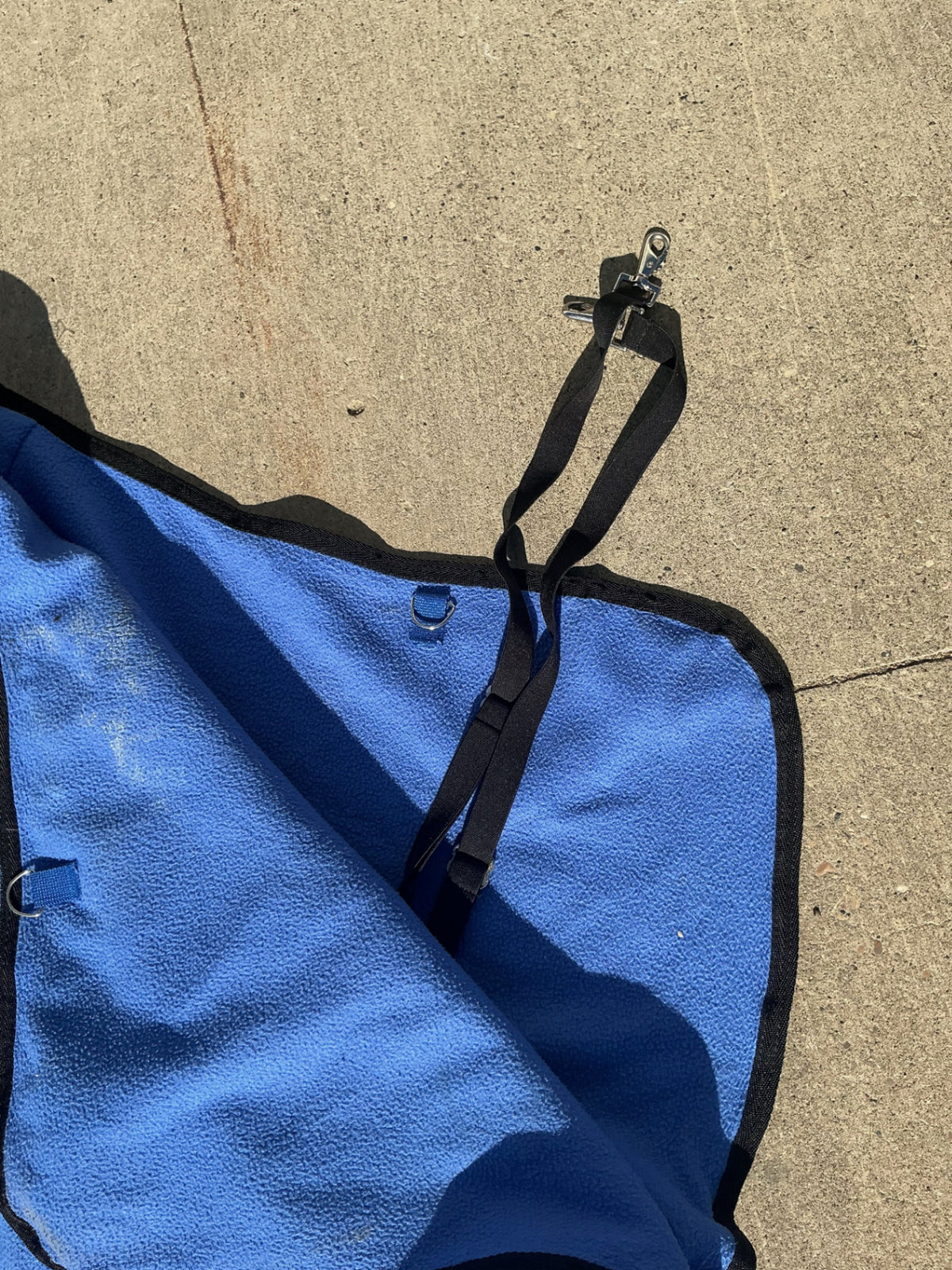 blue cooler blanket 78"