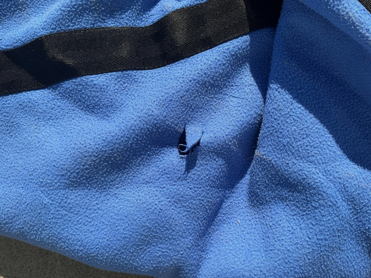 blue cooler blanket 78"