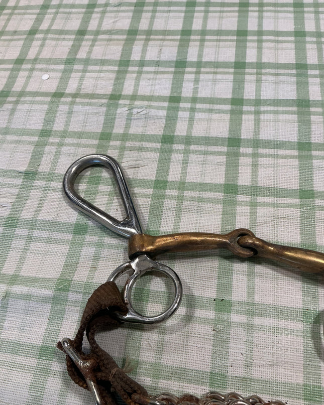 argentine bit 5" snaffle single joint 
