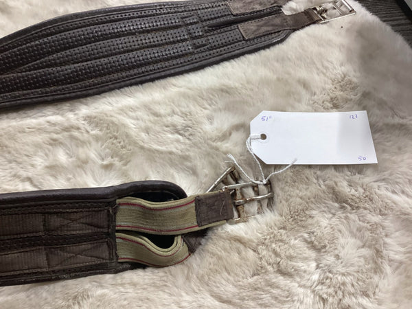 English Girth – Elastic One End, 51" | Used