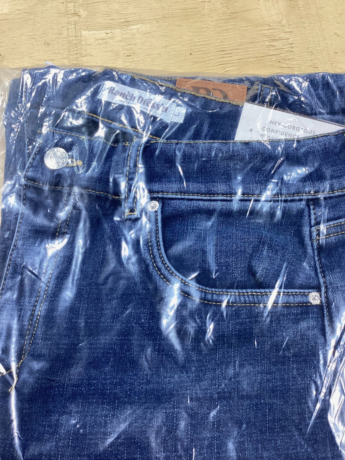 Jeans – Ranch Dress'n Signature Trouser Fleece Lined, Large 10/12 x 36L | New in Bag