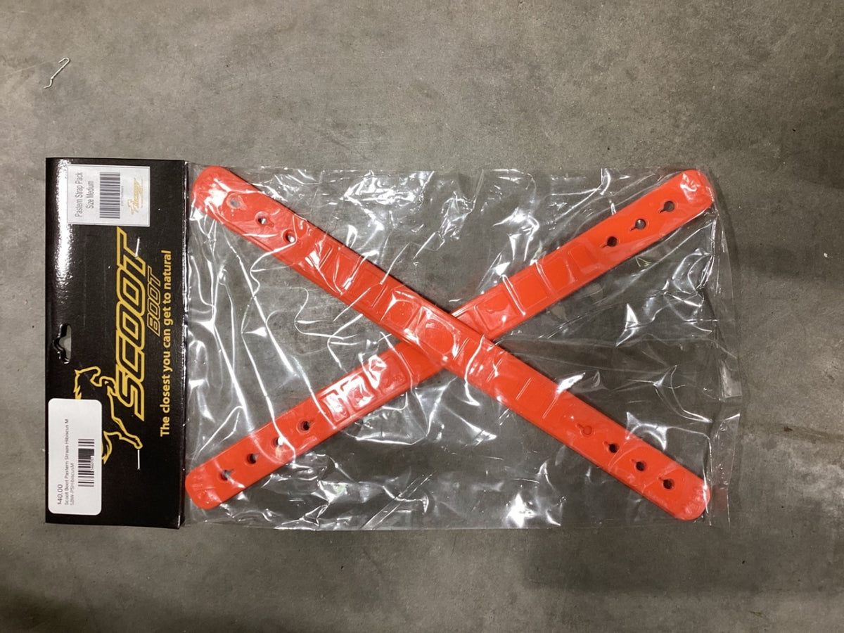 Scoot Boot Pastern Straps – Hibiscus, Medium | Used