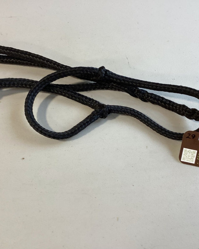 Halter – Rope, Black (C) | Used
