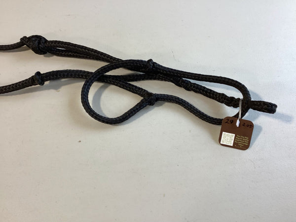 Halter – Rope, Black (C) | Used