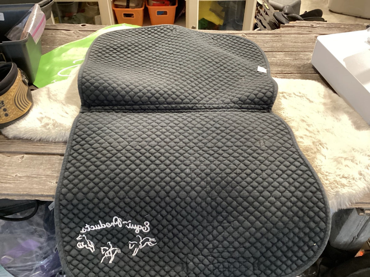 English Saddle Pad – Black (A) | Used