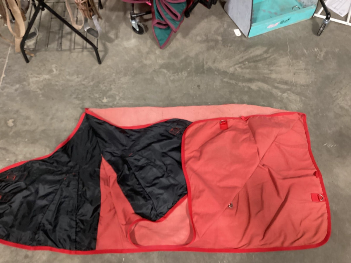 Stable Sheet – Shedrow, Faded Red, 78" | Used