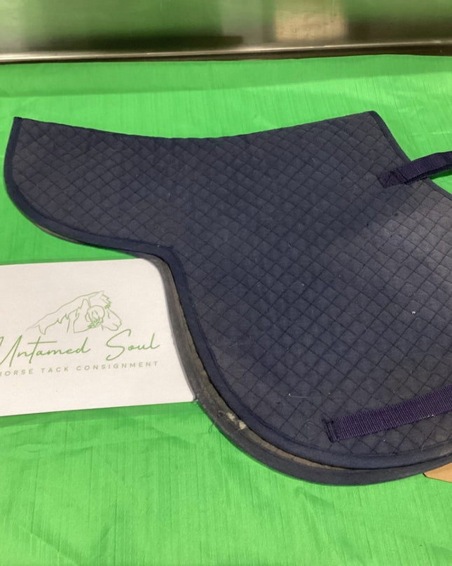 English 1/2 Saddle Pad – Blue | Used