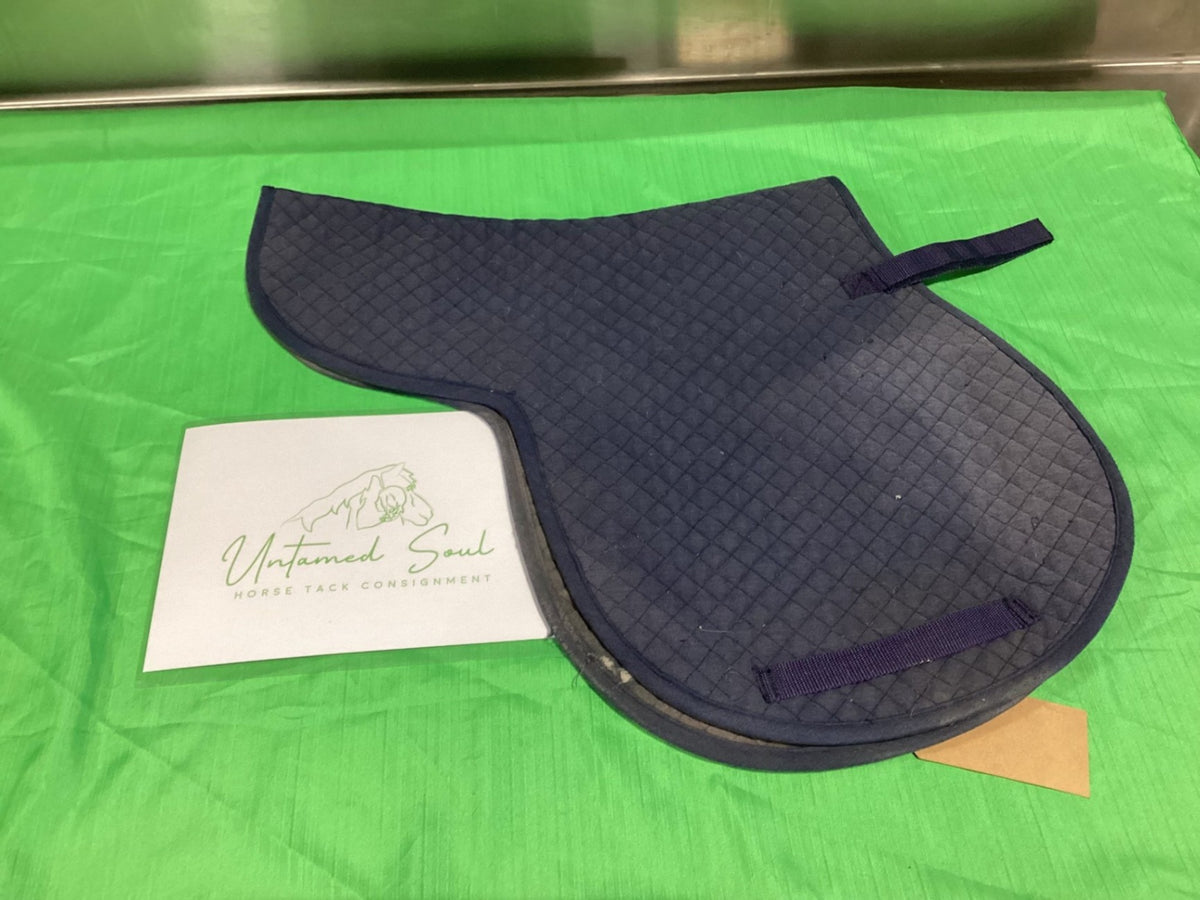 English 1/2 Saddle Pad – Blue | Used