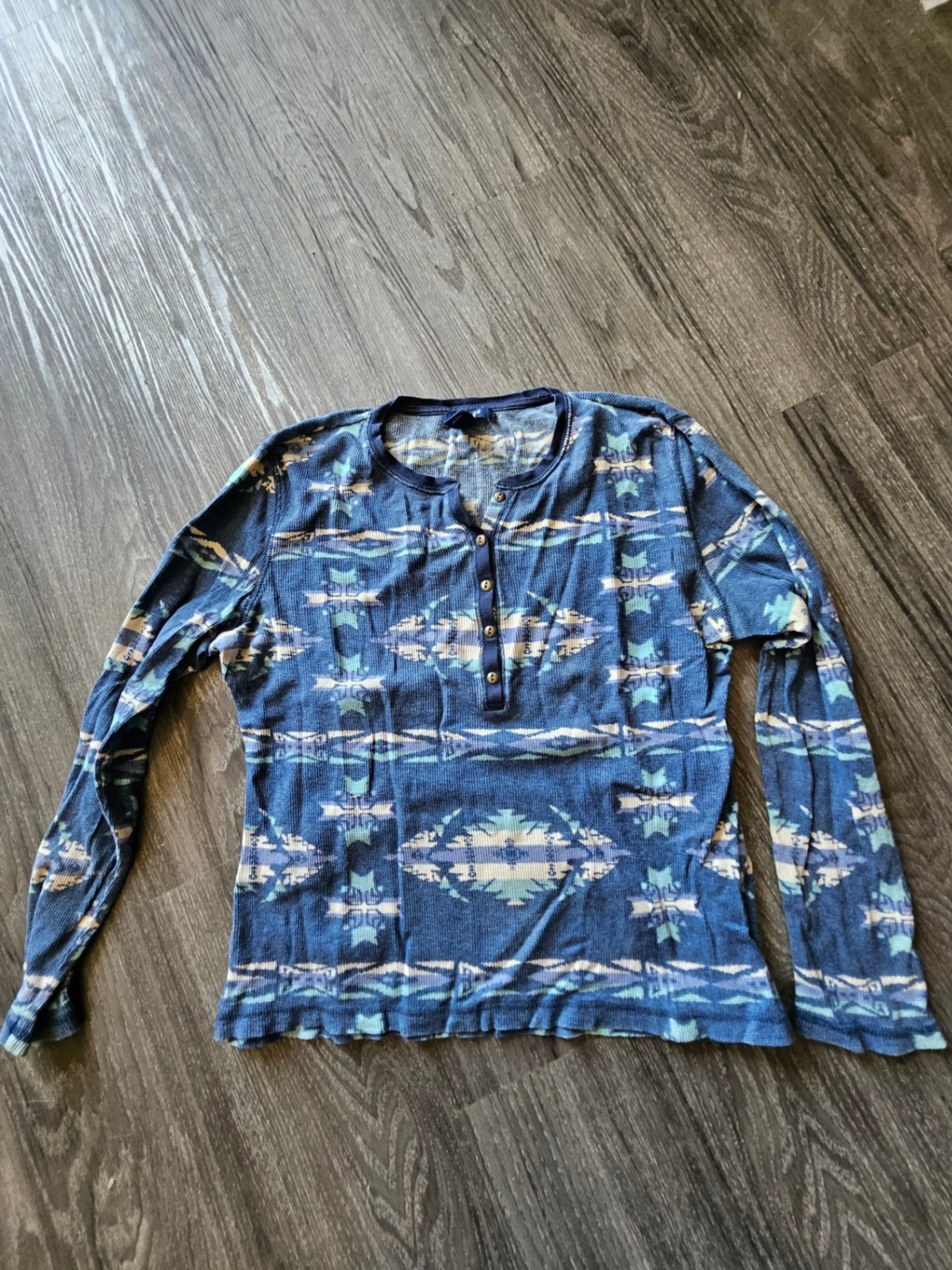 Shirt – Blue, Long Sleeve | Used