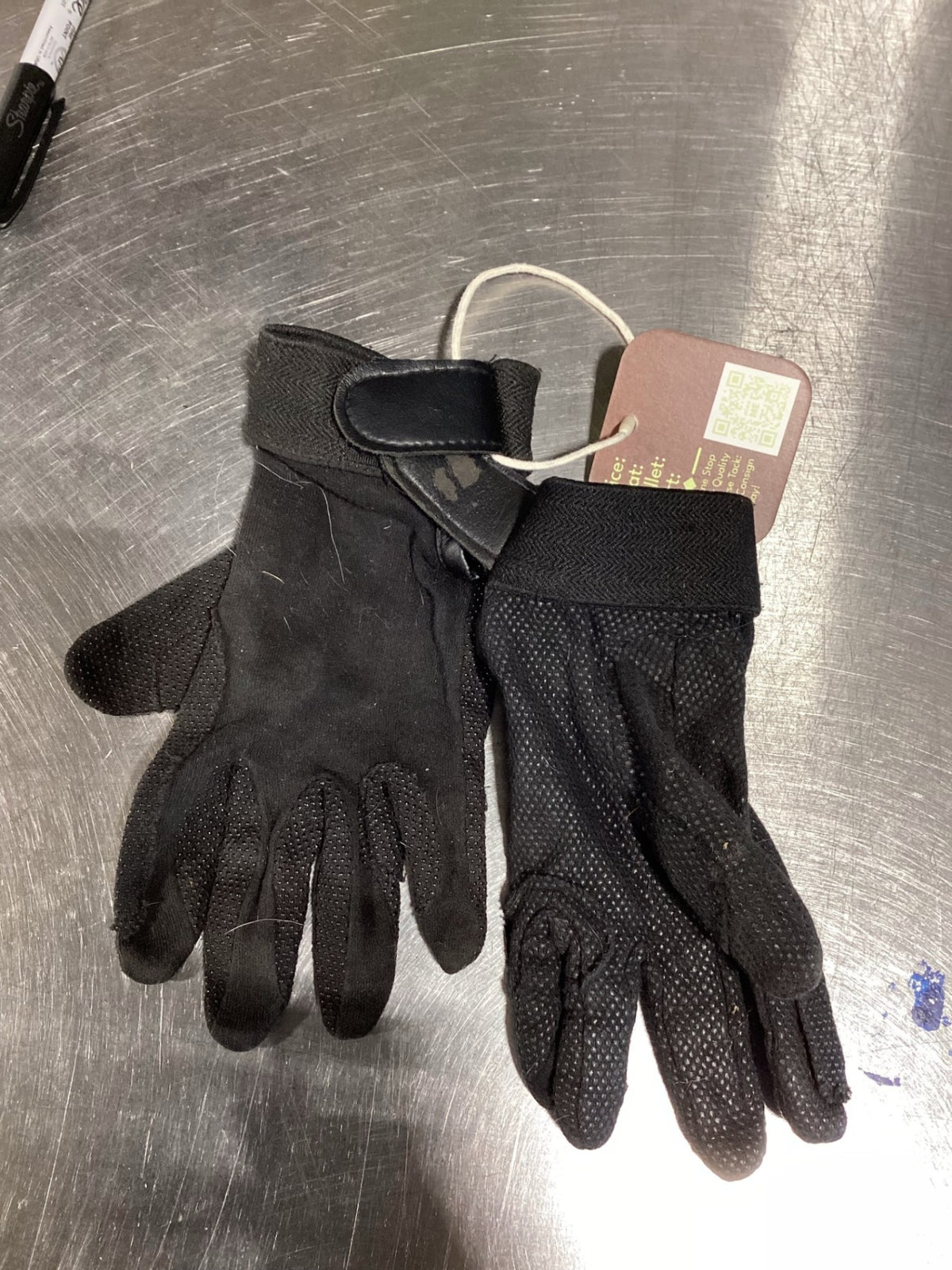 Riding Gloves – Kids, Black | Used, Good