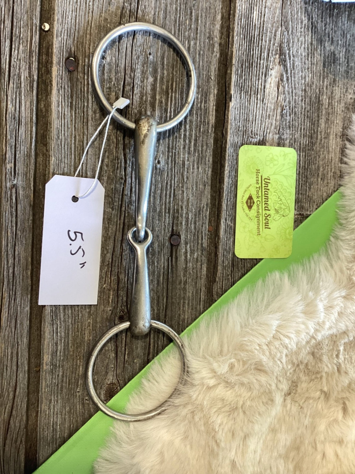 Bit – Snaffle, 5.5" (B) | Used