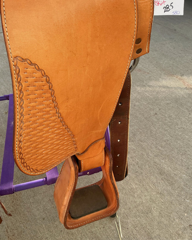 Western Saddle S16" Ortho Flex 