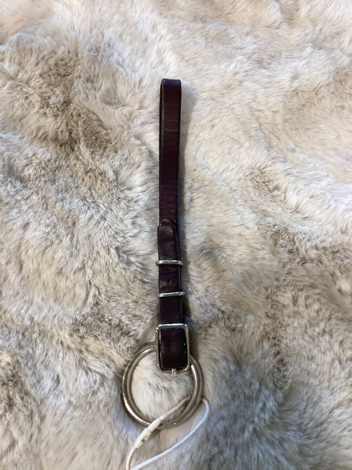 Western Flank Cinch Keeper – with Ring | Used
