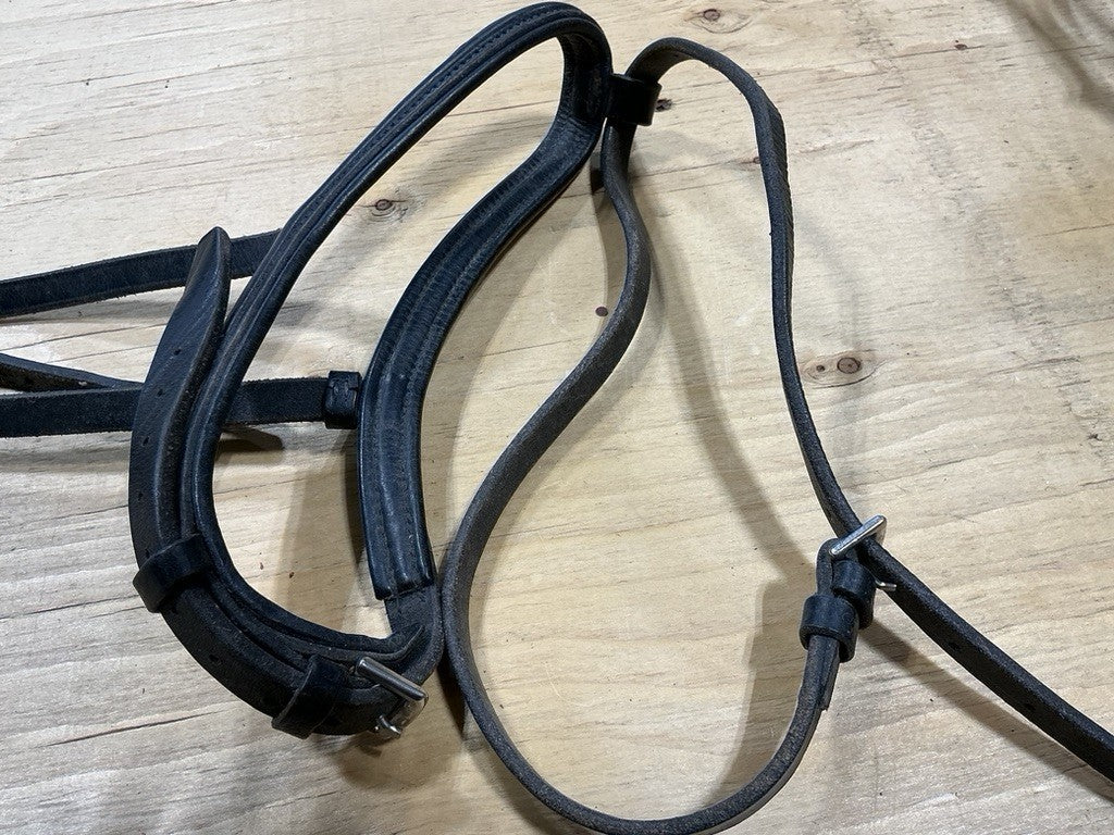 English Noseband – Flash, Leather | Used