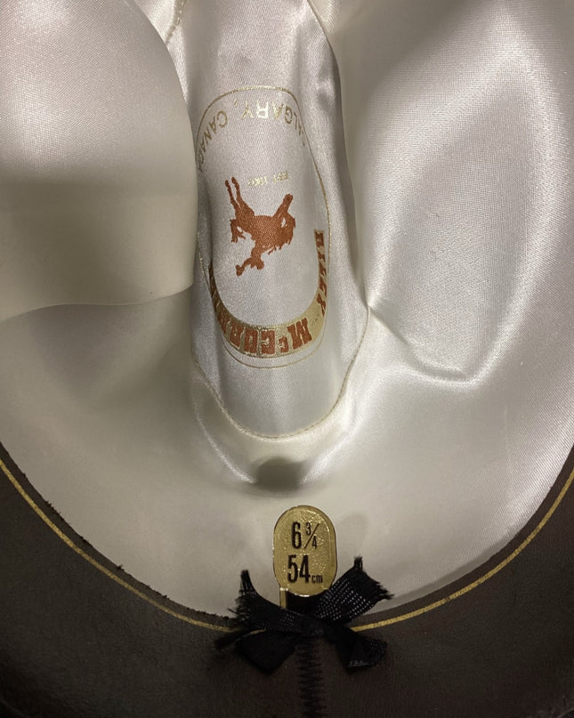 Cowboy Hat – Brown, Size 6 3/4 | Used