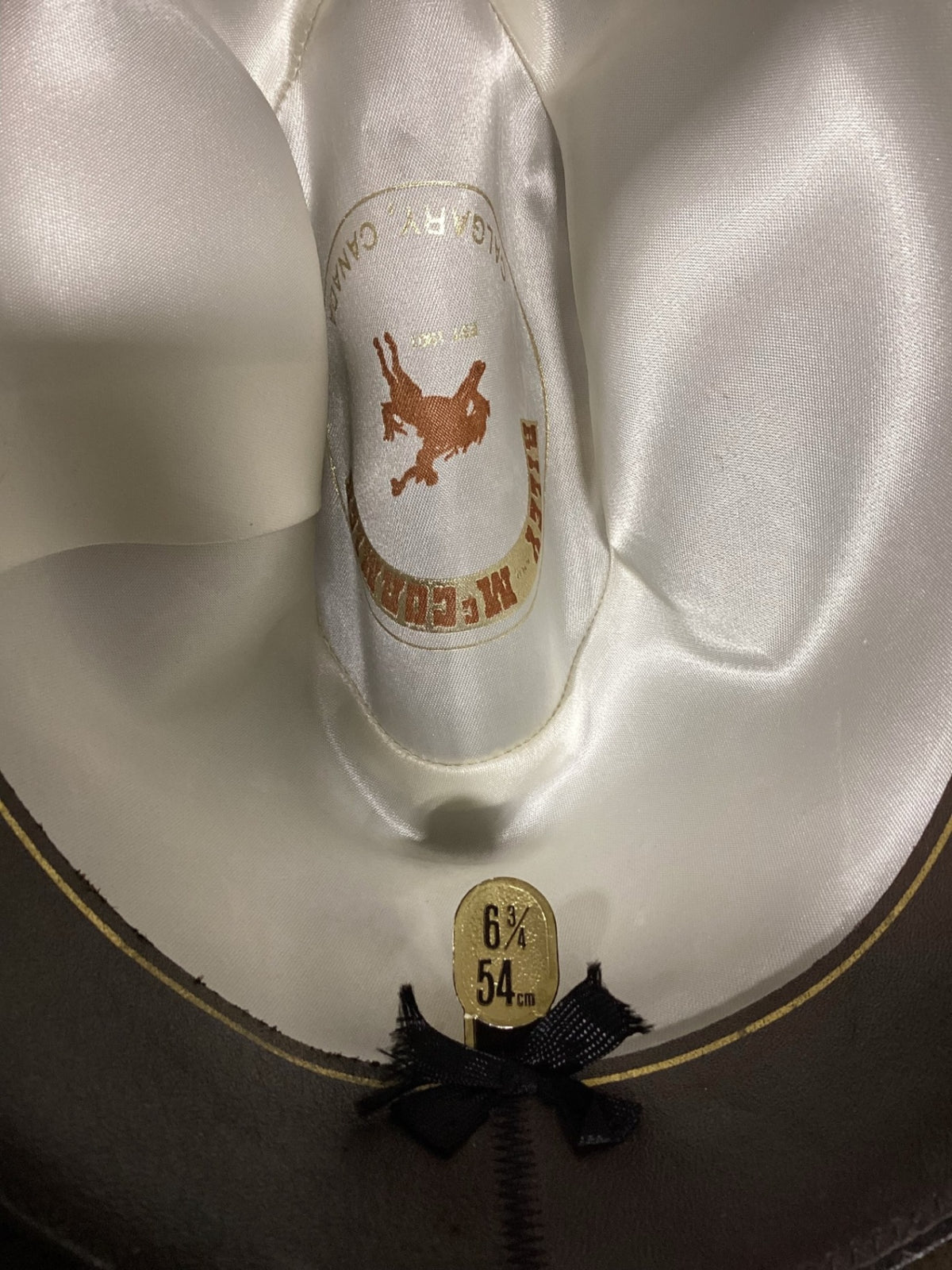 Cowboy Hat – Brown, Size 6 3/4 | Used
