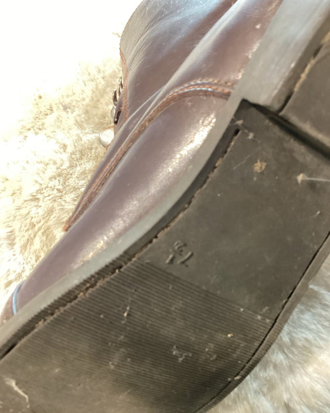 Paddock Boots – Brown, 7.5 (No Laces) | Used