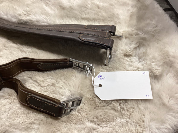 English Girth – Elastic One End, 54" | Used