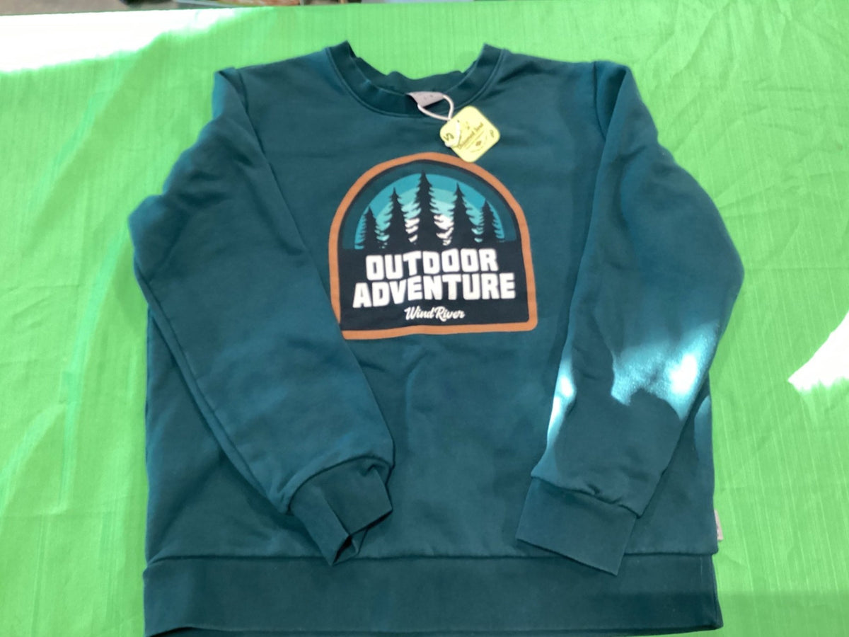 Hoodie – Wind River, Green, Large | Used