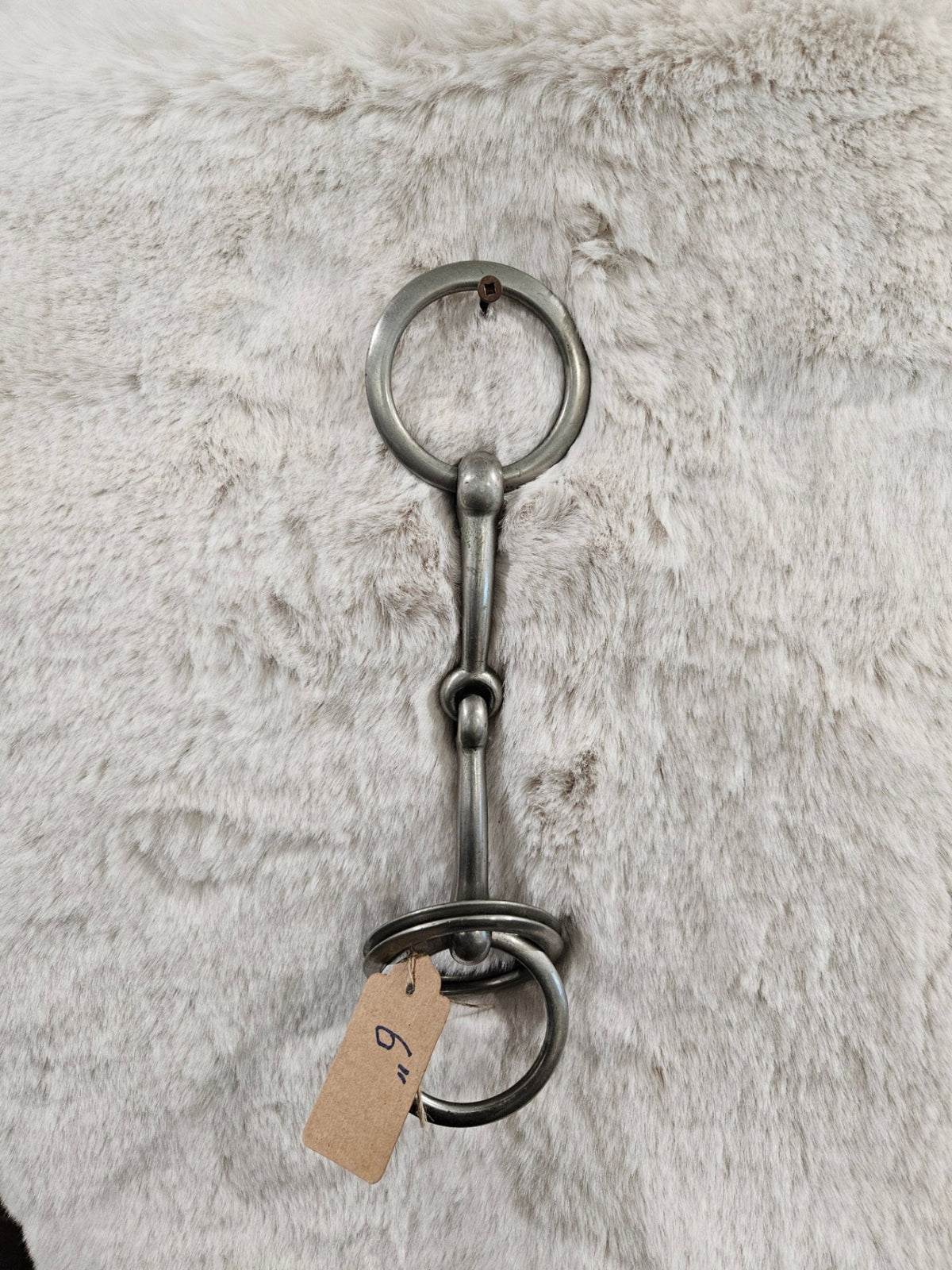 Bit – Heavy 2-Ring Snaffle, 6" | Used