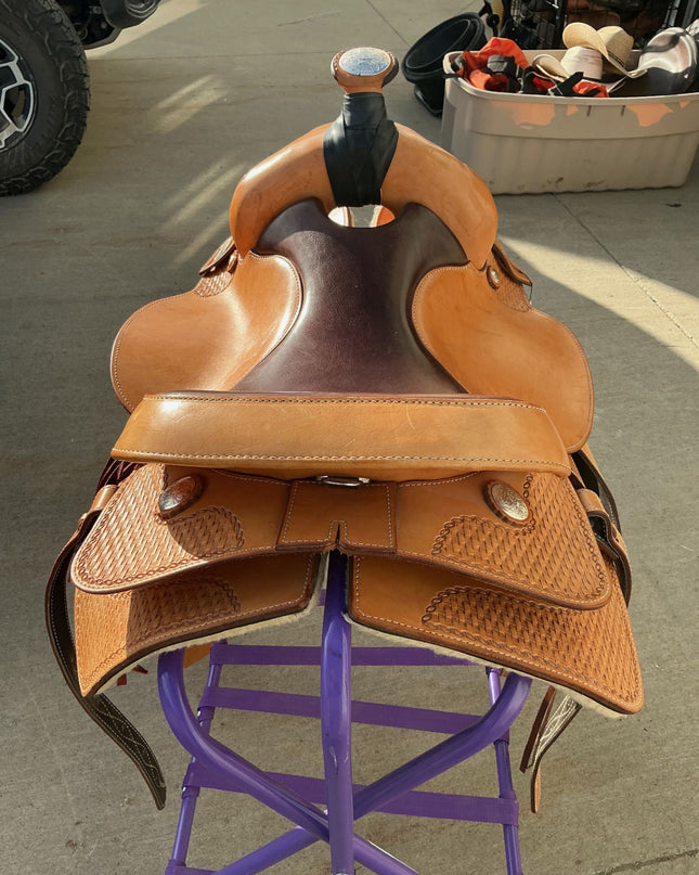 Western Saddle S16" Ortho Flex 