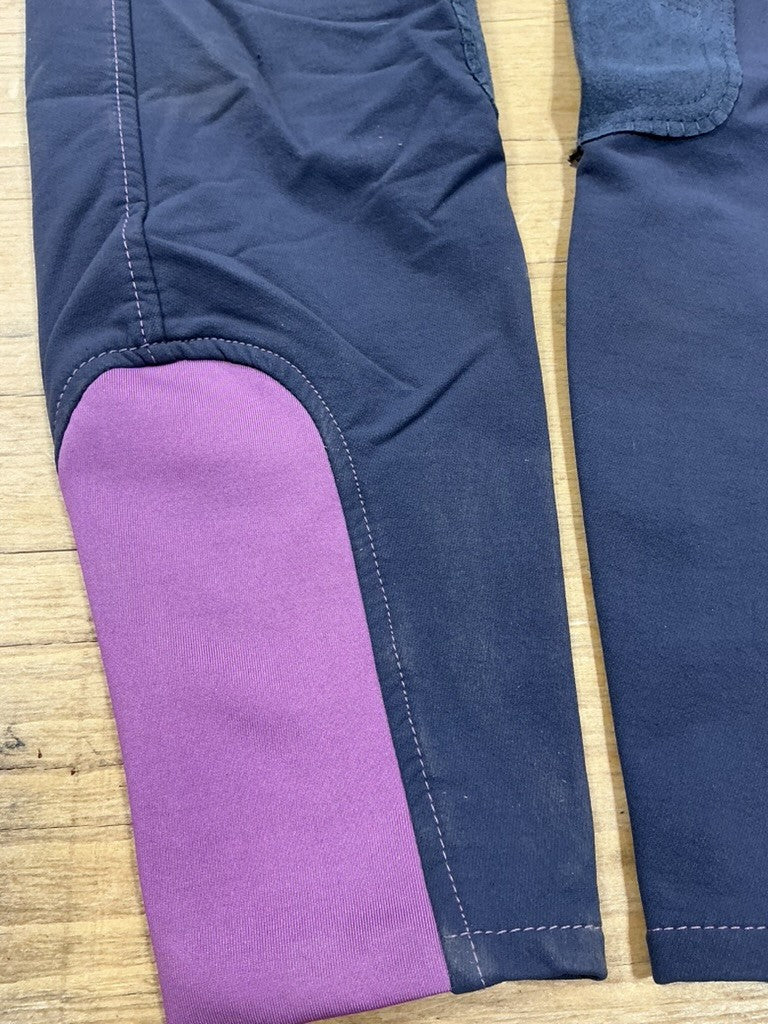 English Breeches – Elation Platinum, Grey/Pink, 26R | Used