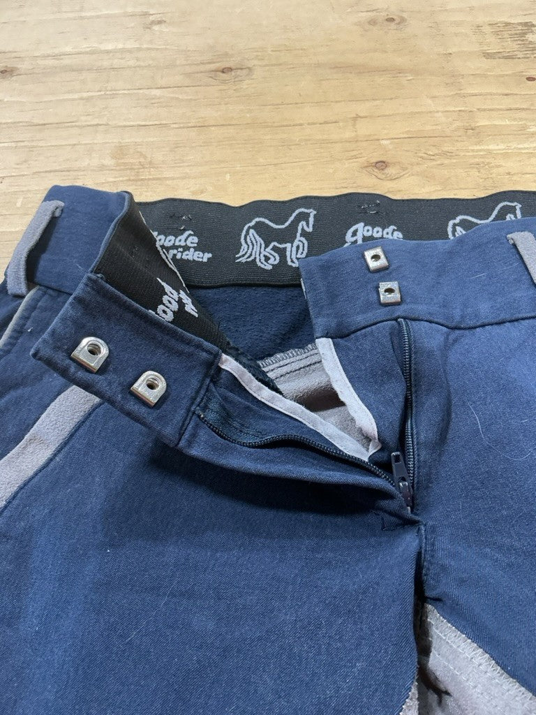 English Breeches – Goode Rider, Blue/Grey, 28L | Used