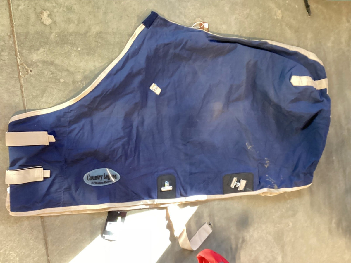 Stable Blanket – Blue, 72" | Used, Like New