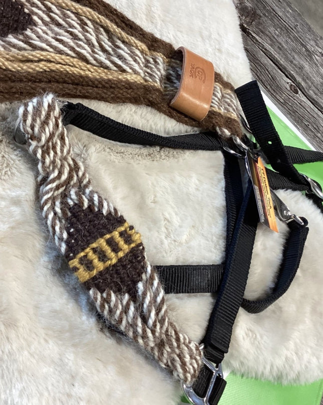 Western Cinch & Halter Set – CP Custom Tack Roper 30", Brown | New