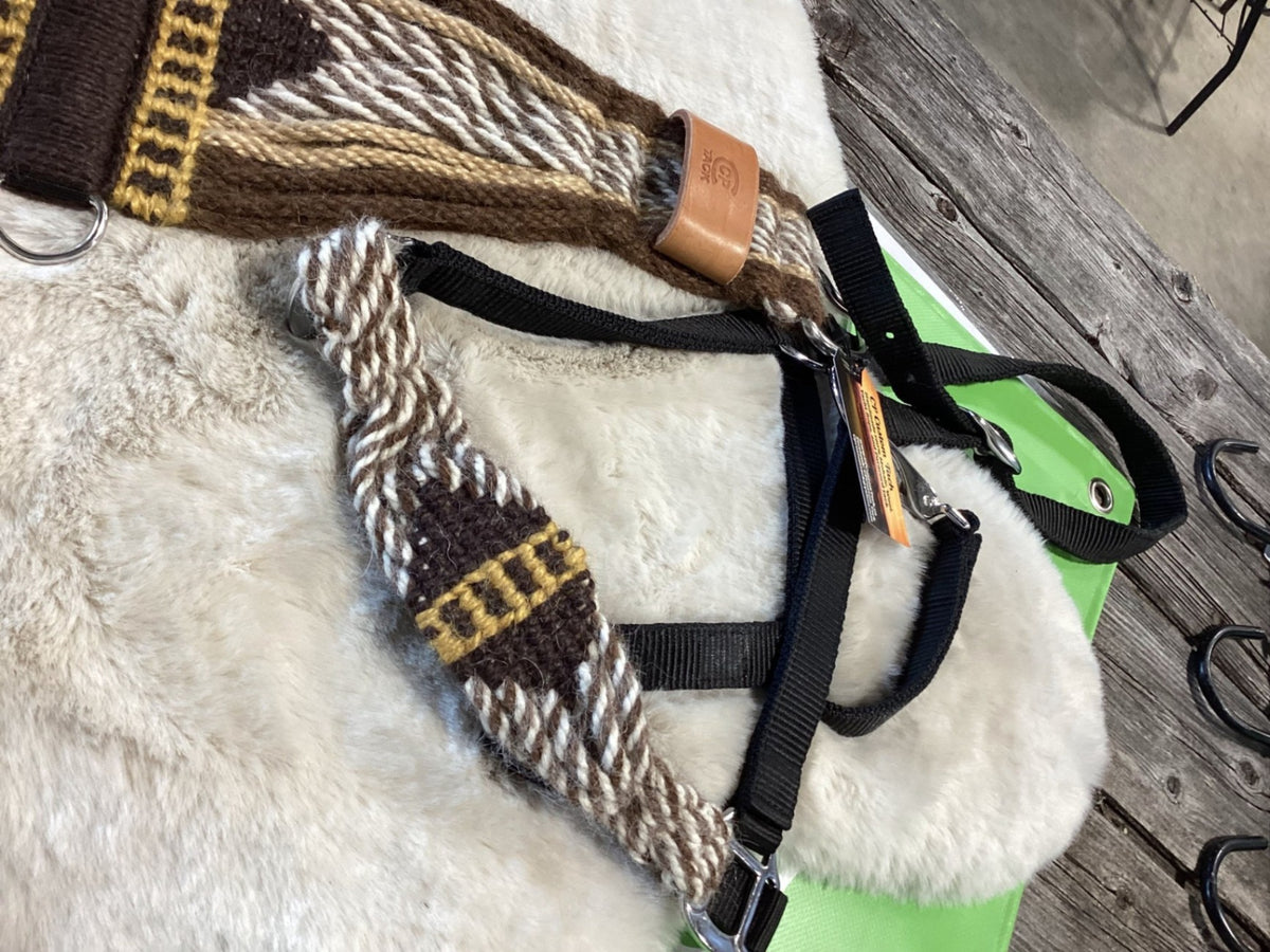 Western Cinch & Halter Set – CP Custom Tack Roper 30", Brown | New