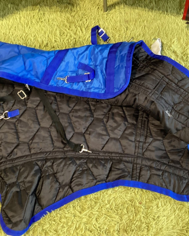 Neck Cover – Winter, Blue (Some Holes) | Used