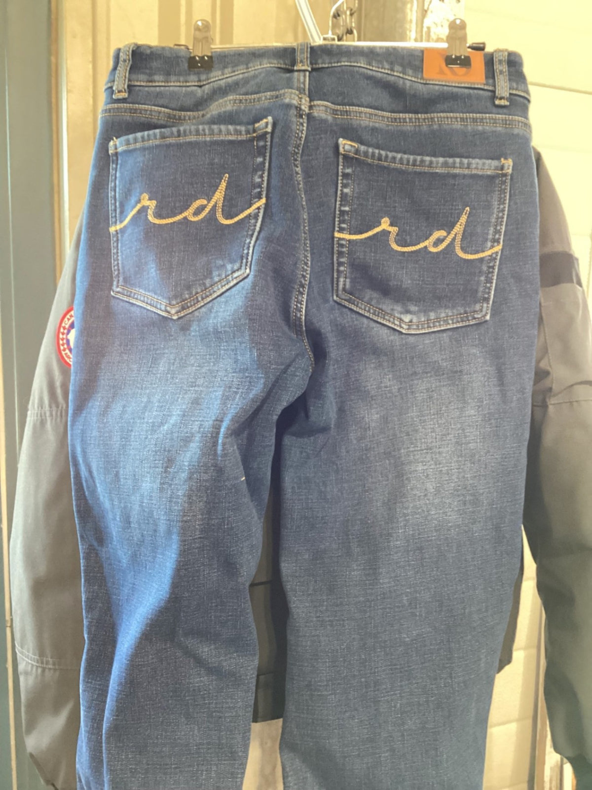 Jeans – Ranch Dress'n Signature Trouser Fleece Lined, Large 10/12 x 36L | Used, Like New
