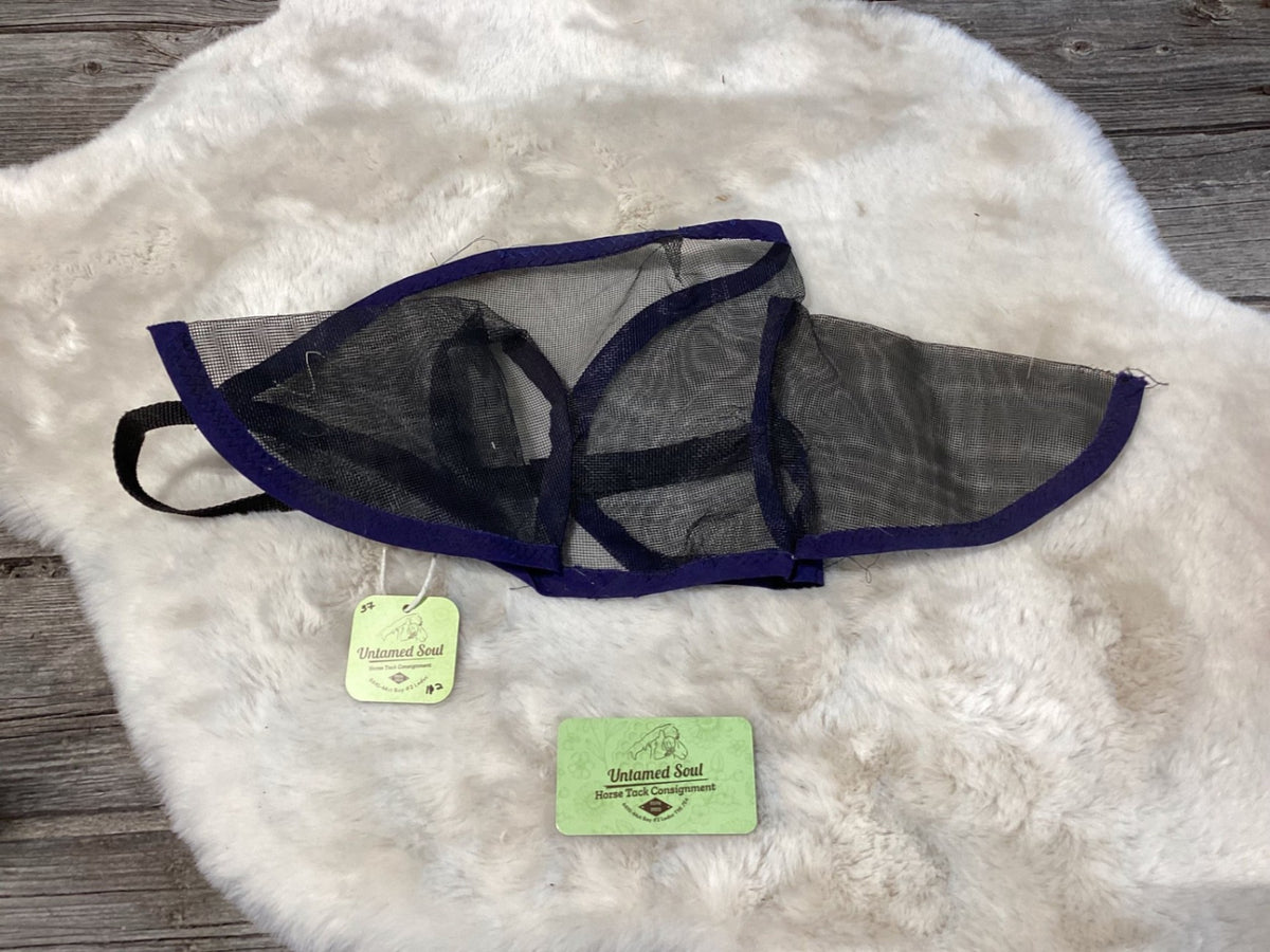 Fly Mask – Ears, Blue, Small | Used
