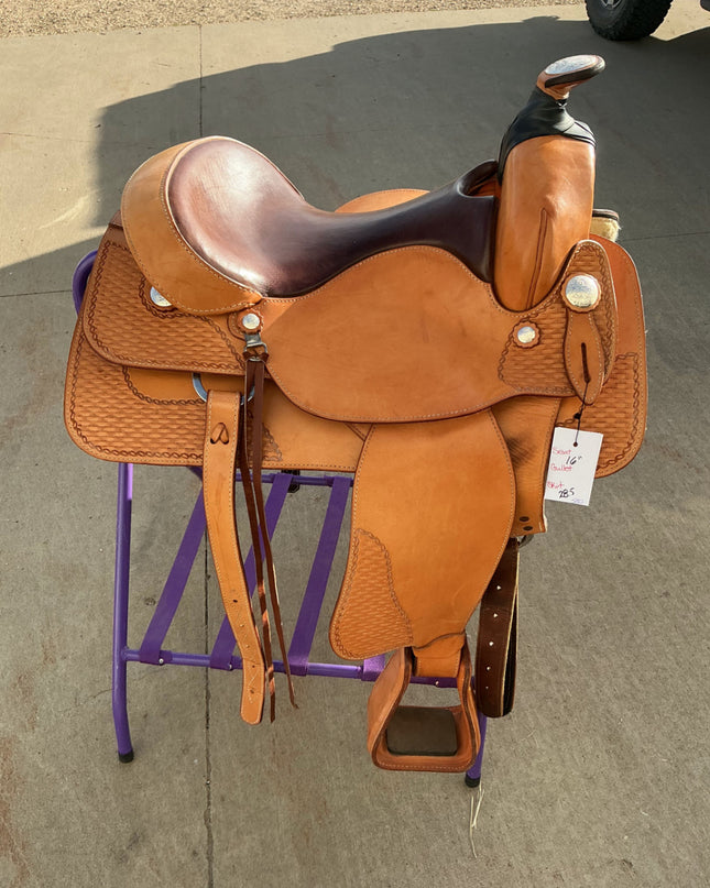 Western Saddle S16" Ortho Flex 