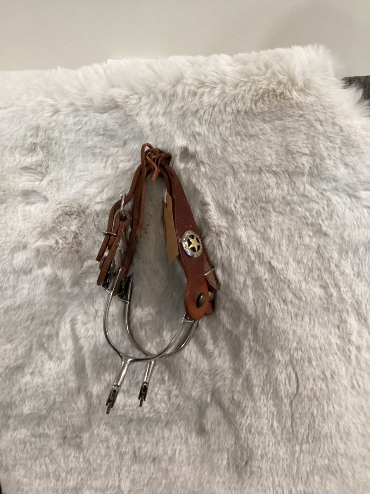 English Spurs – Shires Spursuader with Leather Straps | Used