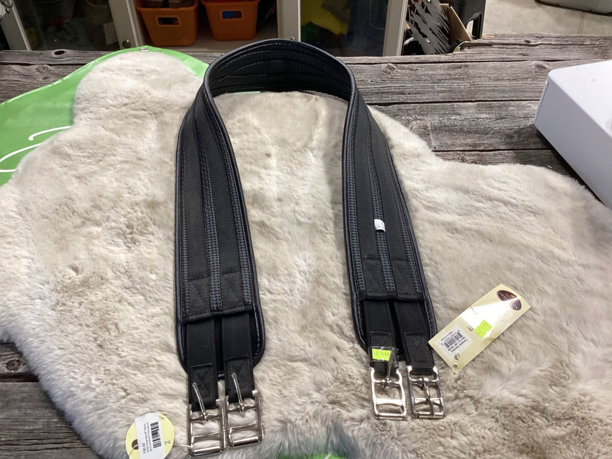 English Girth – Silverline, Black, 58" | Used
