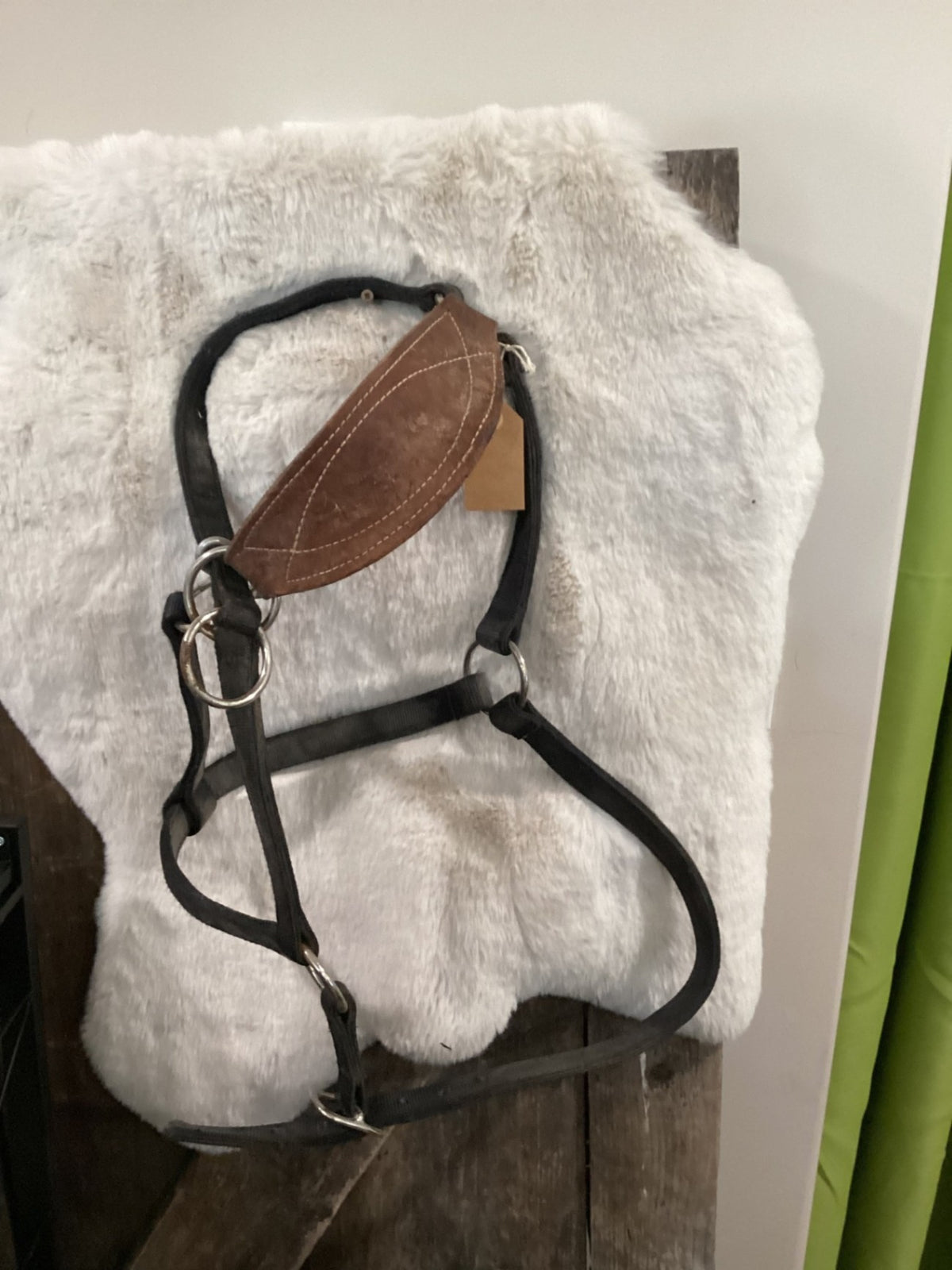 Halter – Nylon with Leather Nose, Black | Used