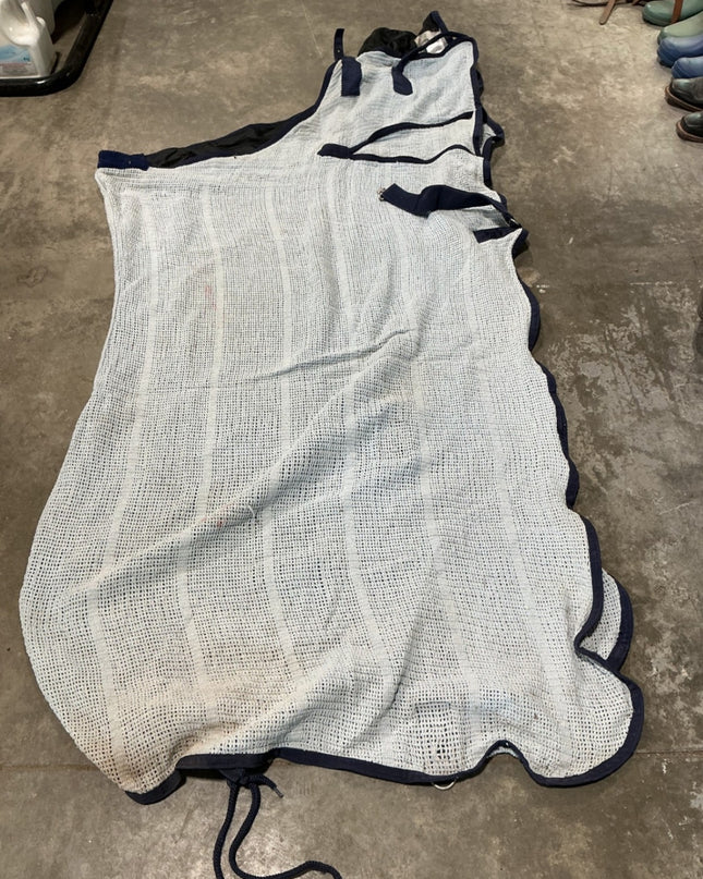 Stable Sheet – Blue/White, 80" | Used