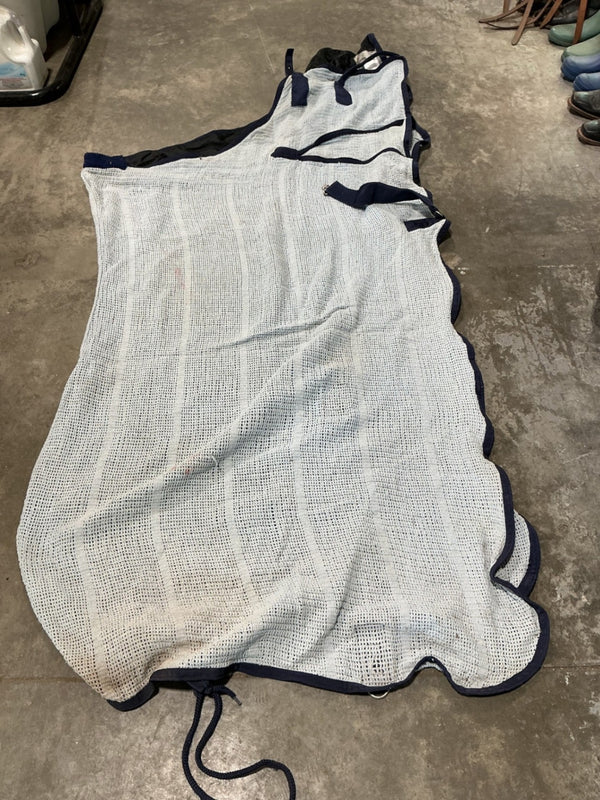 Stable Sheet – Blue/White, 80" | Used