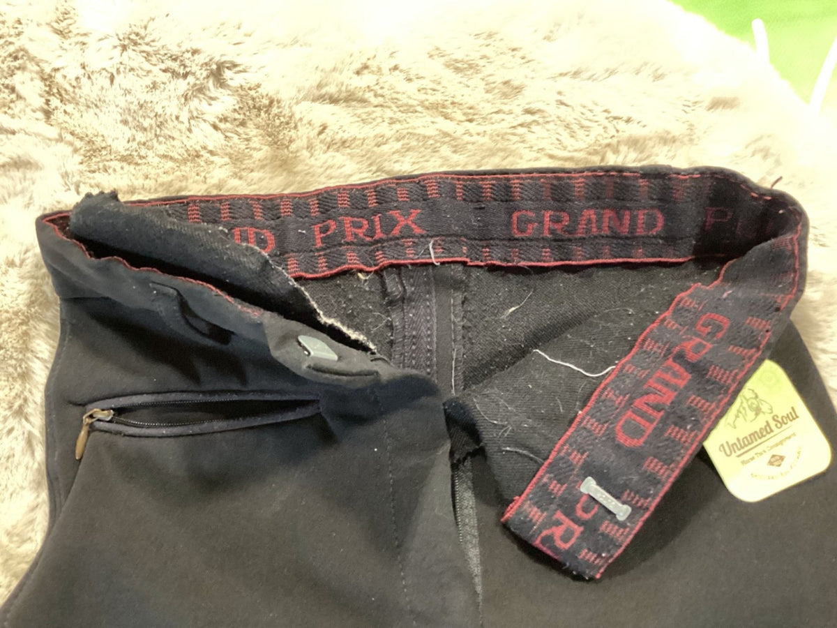 English Breeches – Grand Prix, Black, Kids (No Size Tag) | Used, Good