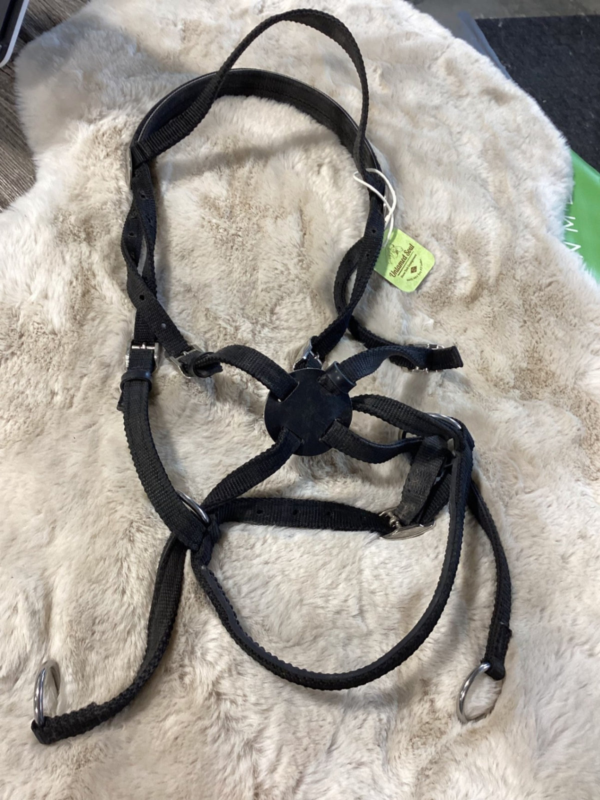 Bitless Bridle – Nylon, Nose Pressure, Black | Used