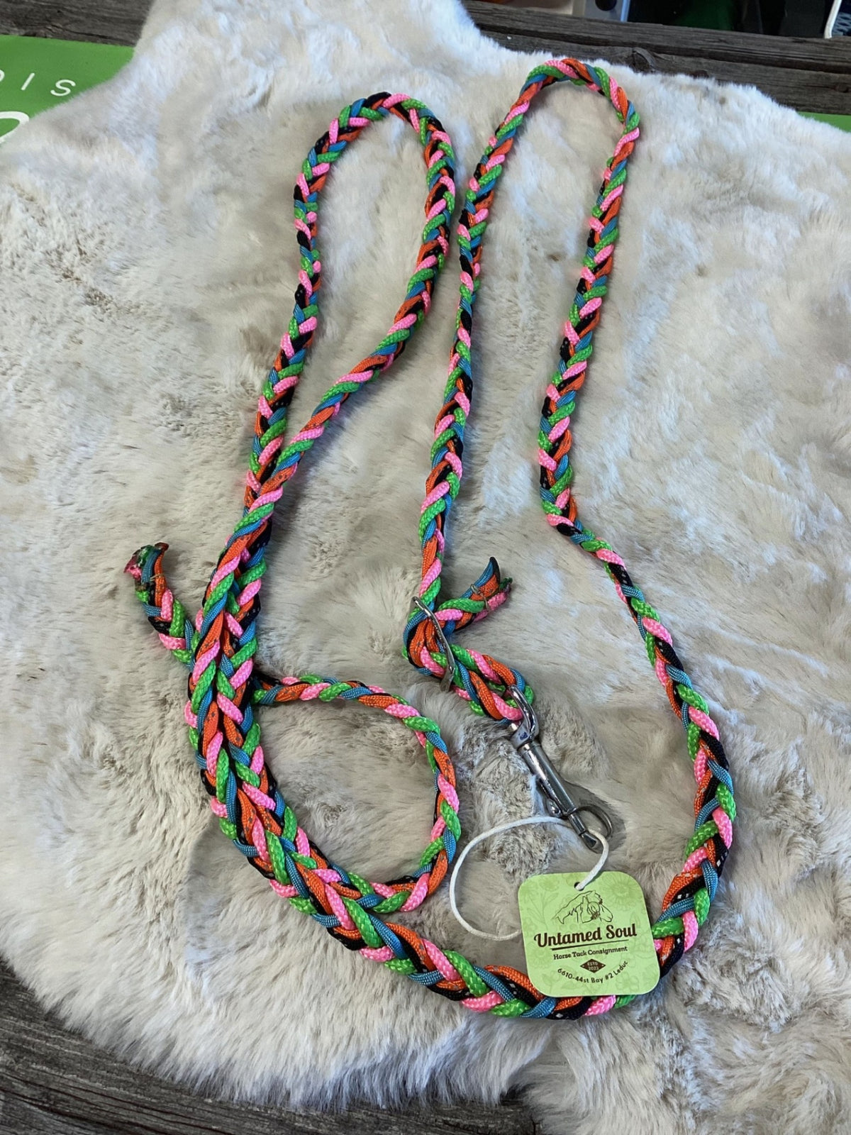Western Rein – Pink/Green/Orange (1 Only) | Used