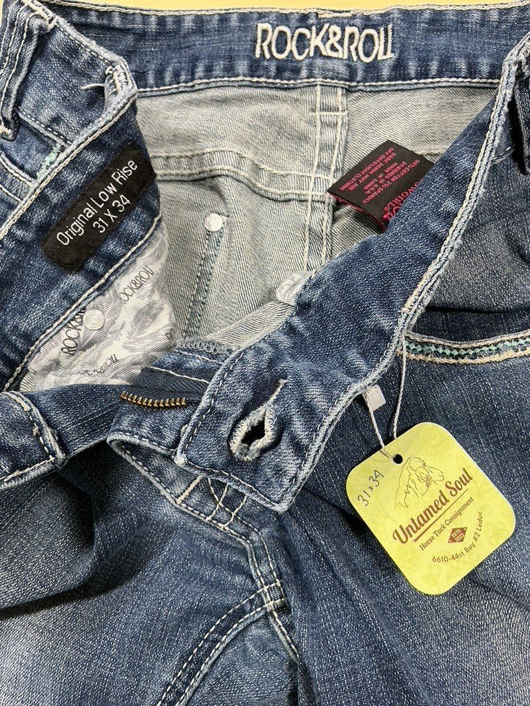 Jeans – Rock & Roll Ladies Original Low Rise, 31x34 (B) | Used