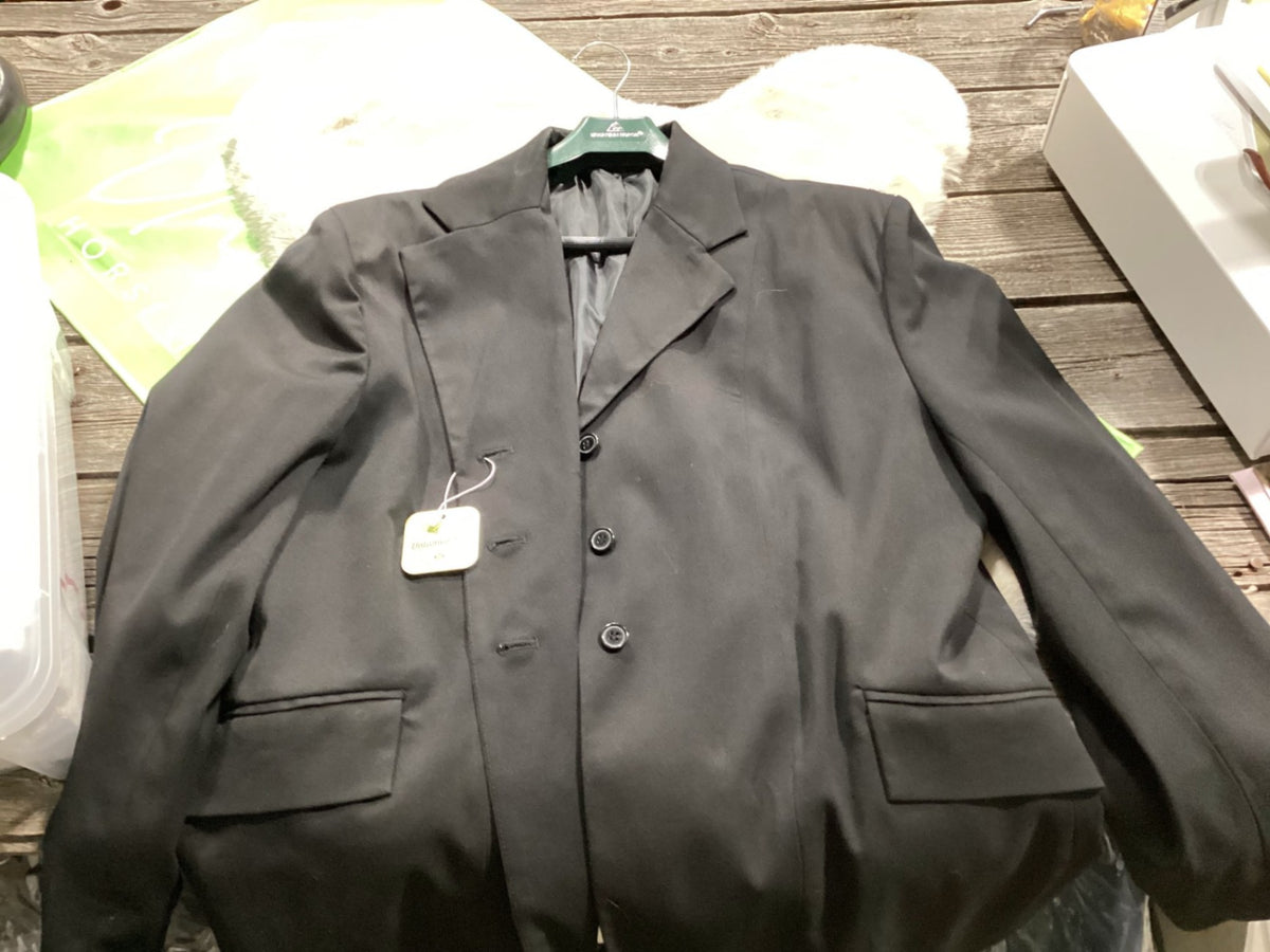 English Show Jacket – Black, Size 20 | Used