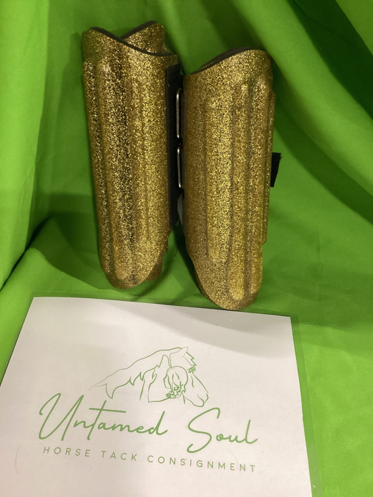 Splint Boots – Gold (Set of 4) | Used