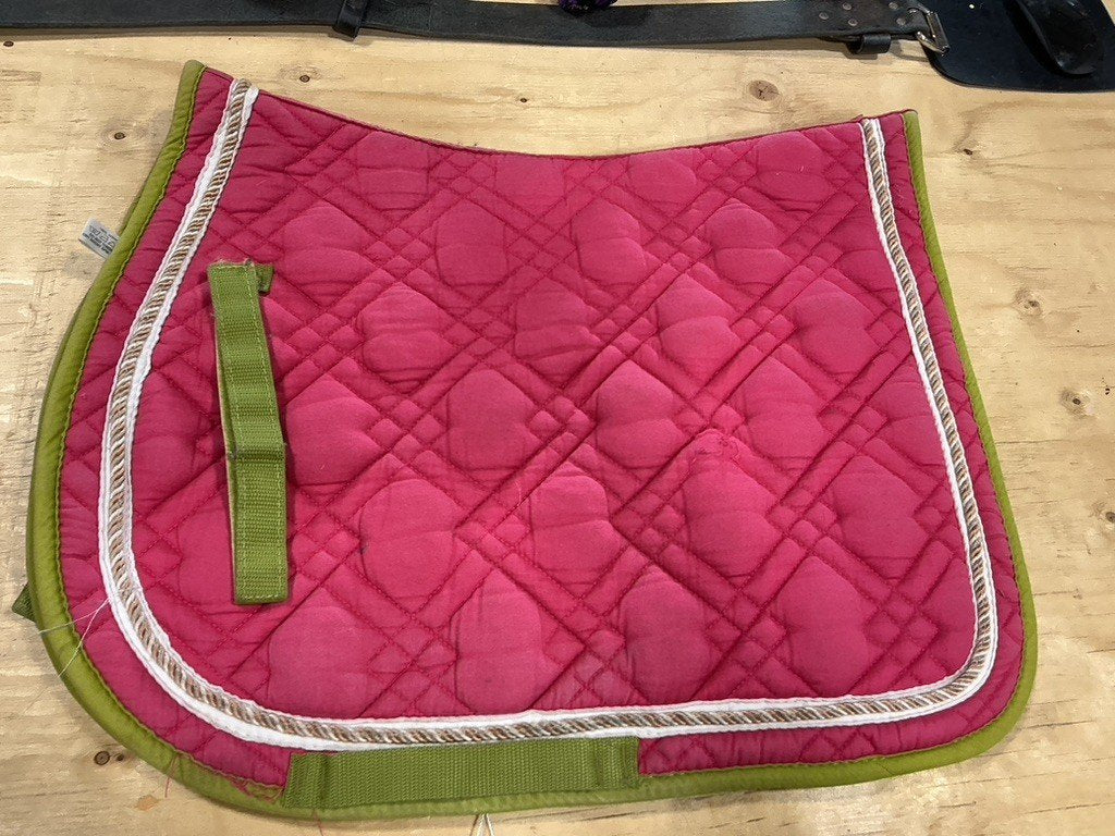 English Saddle Pad – Shedrow, Pink, Full | Used