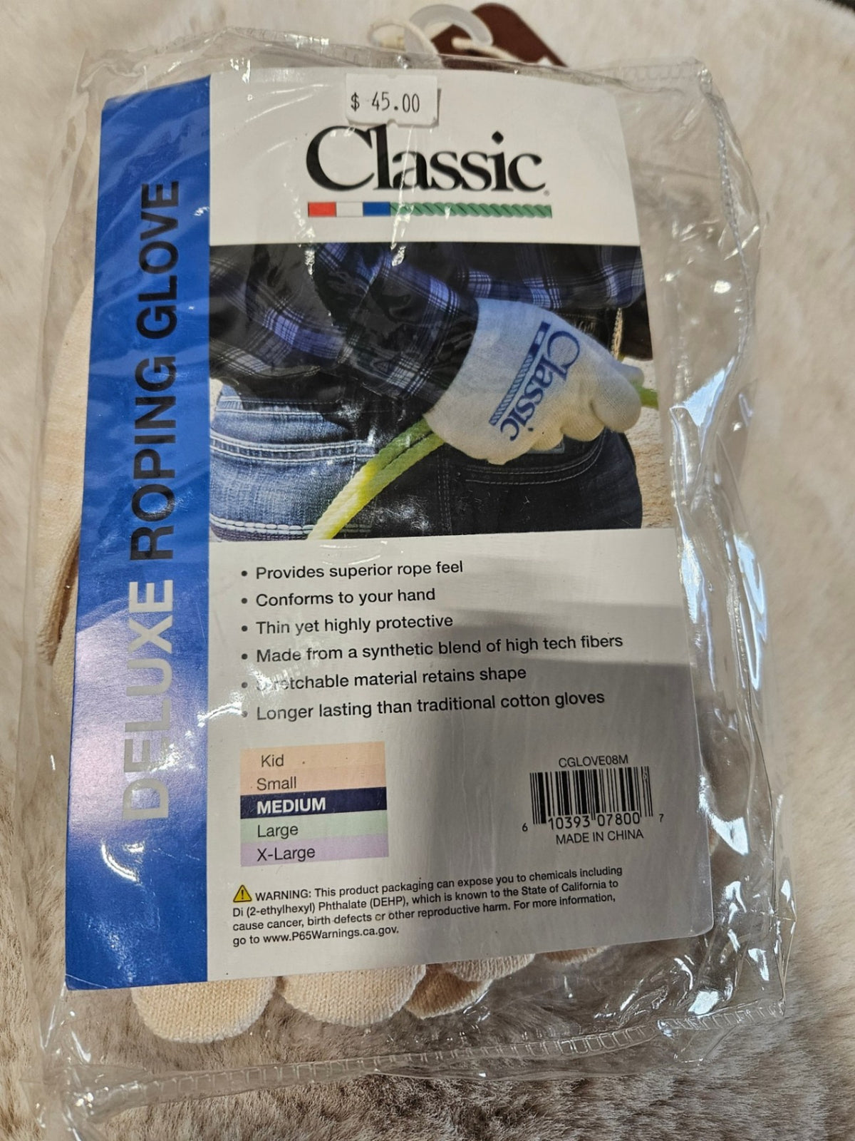 Roping Gloves – Medium (Package of 9) | New