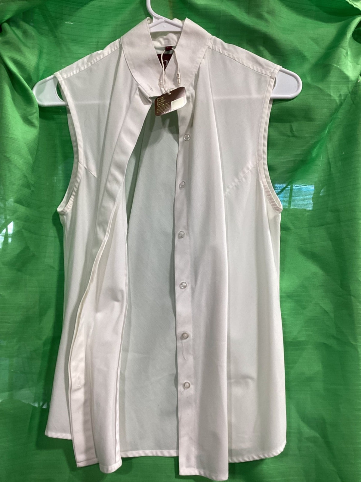 English Show Shirt – White, Small | Used